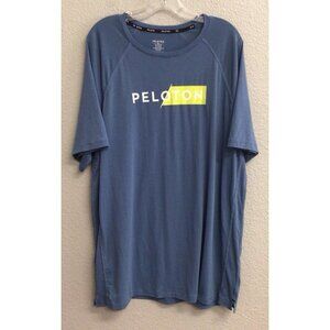 Peloton Men’s Lite Lines Crew Neck Short Sleeve Graphic Logo T-Shirt Size XXL